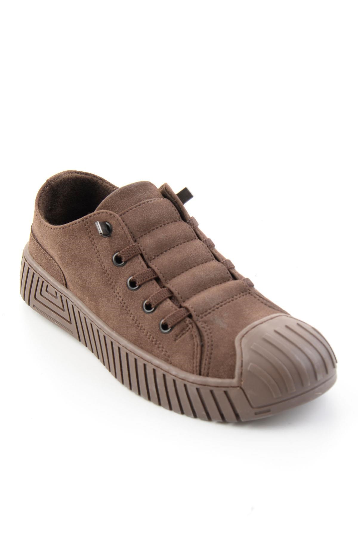 Kahve Süet  Kadın Sneaker K01175127472