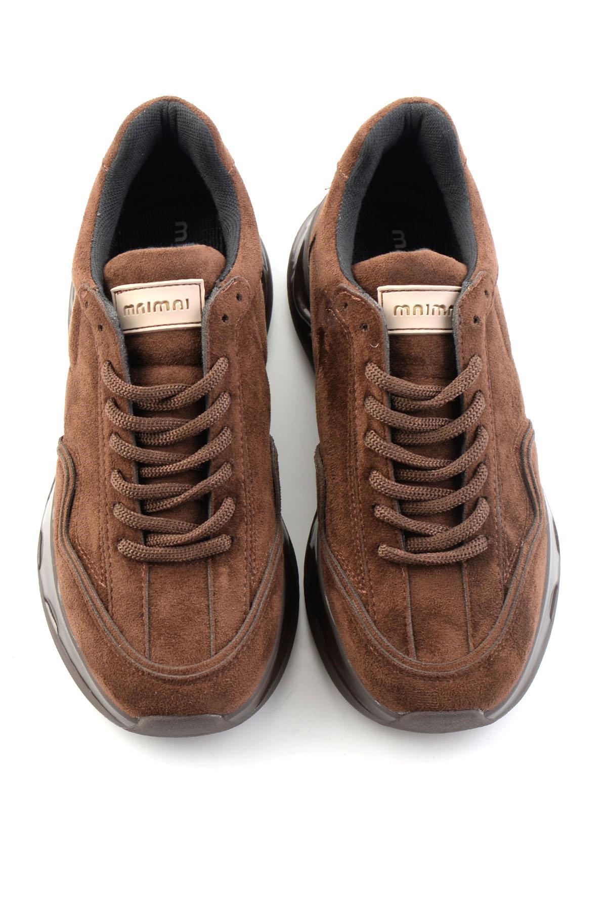 Kahve Süet  Kadın Sneaker K01228092472