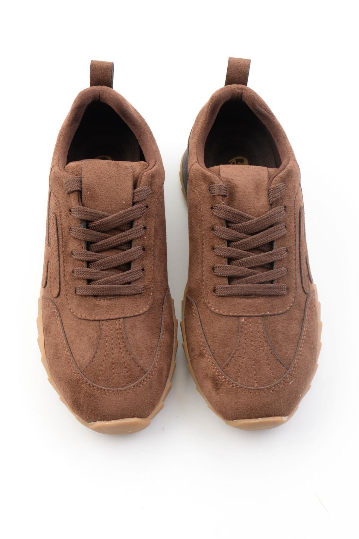 Kahve Süet  Kadın Sneaker K01234050472