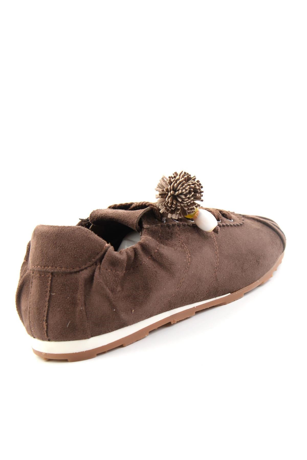 Kahve Süet  Kadın Sneaker K01235044572