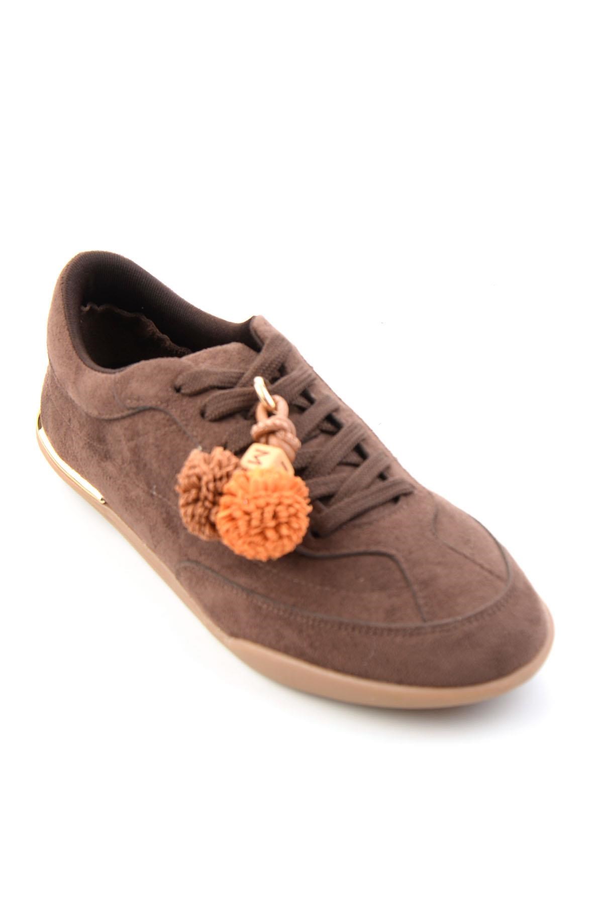 Kahve Süet  Kadın Sneaker K01791074172