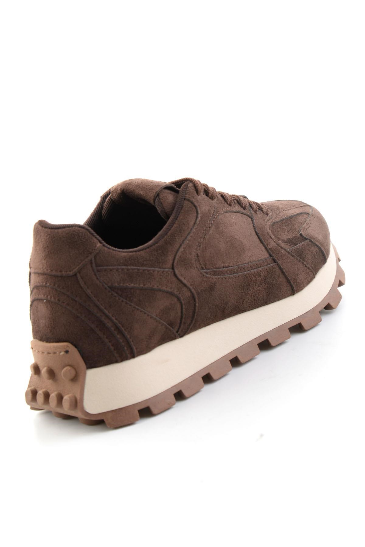 Kahve Süet  Kadın Sneaker K01791731072