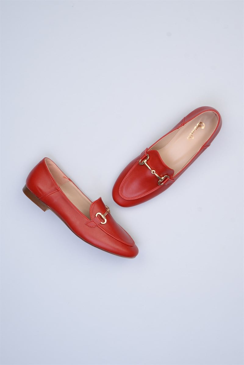 KIRMIZI LOAFER F0330100009