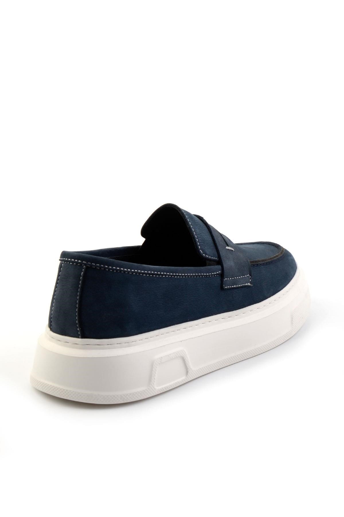 Kot Hakiki Deri Erkek Loafer Ayakkabı E01080107501