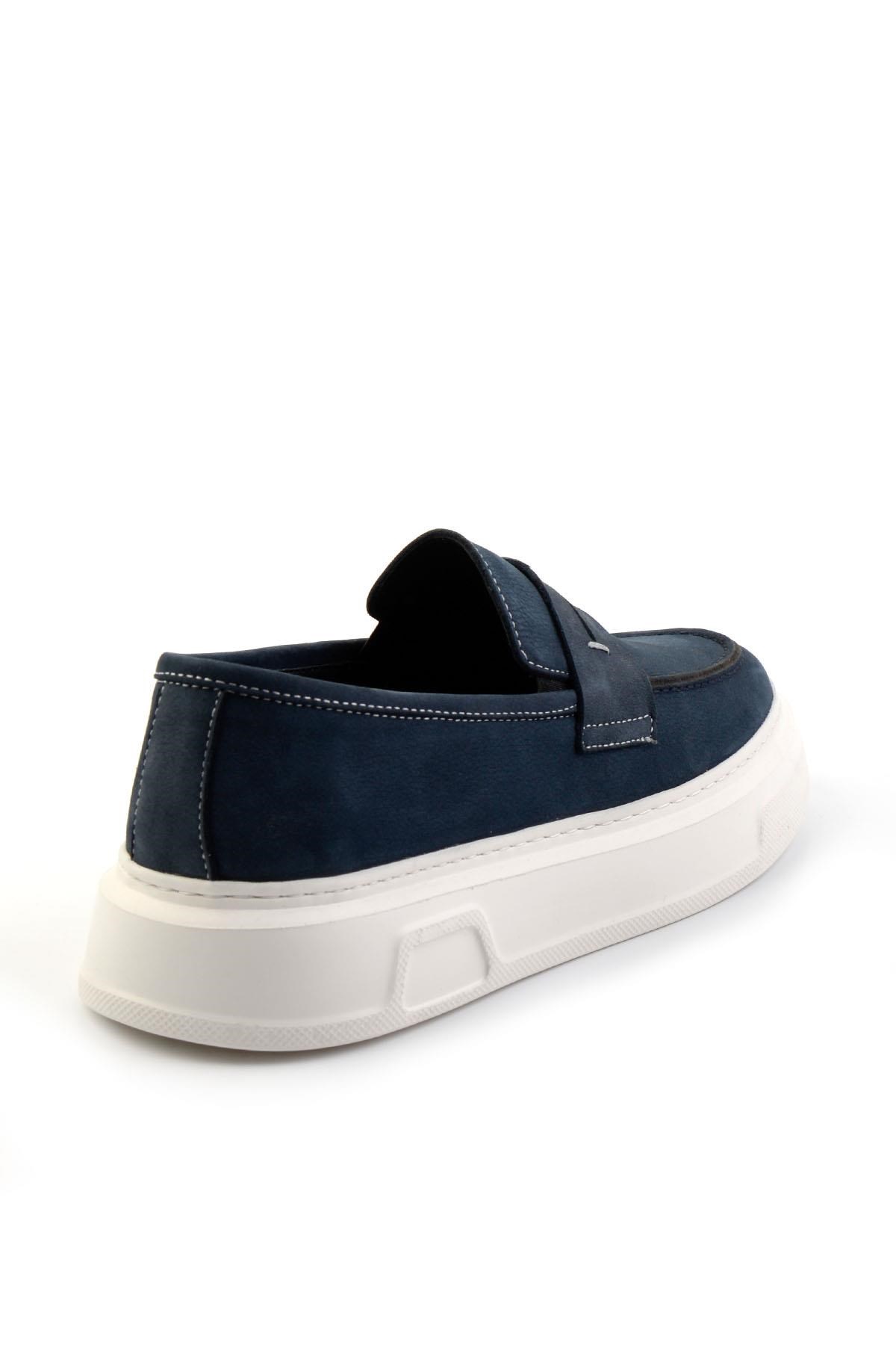 Kot Hakiki Deri Erkek Loafer Ayakkabı E01080107501