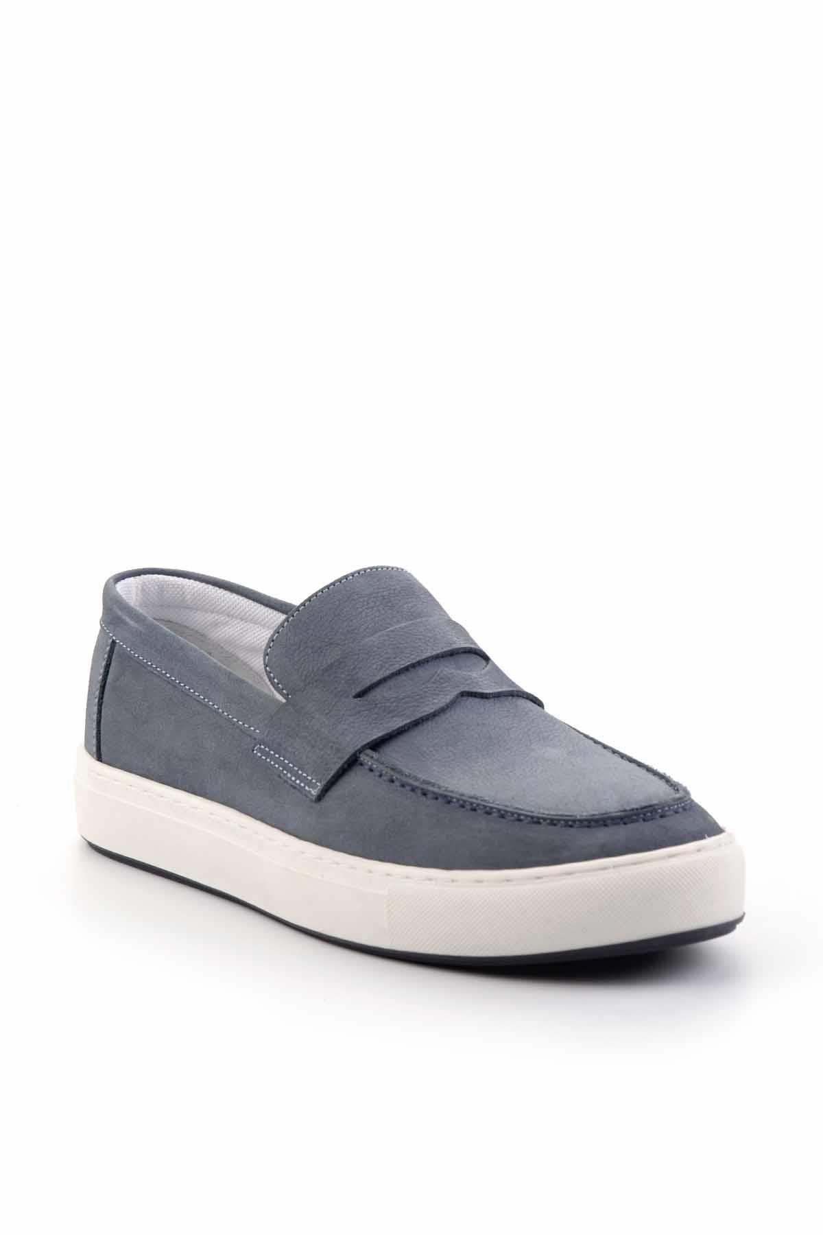 Kot Mavi Leather Erkek Casual Ayakkabı E01380110801