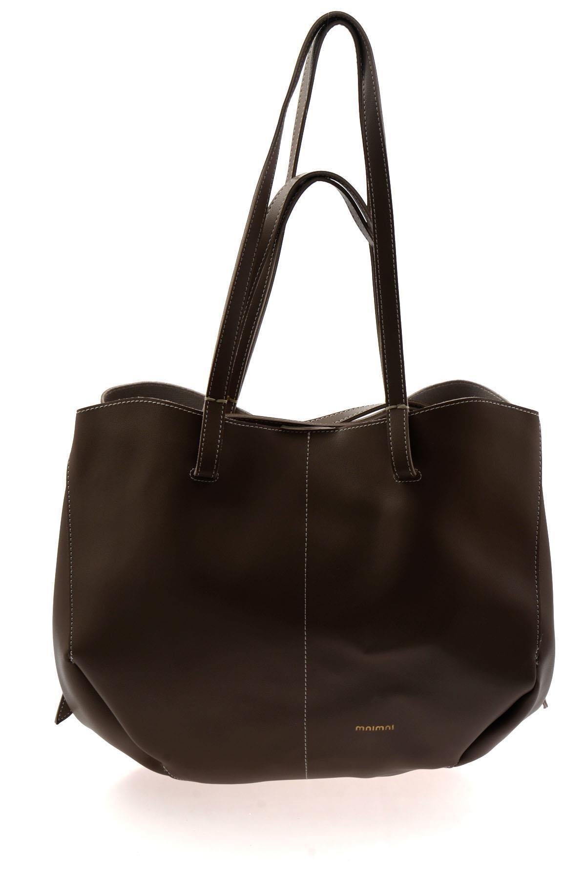 Koyu Vizon  Kadın Omuz Çantası C06972153009