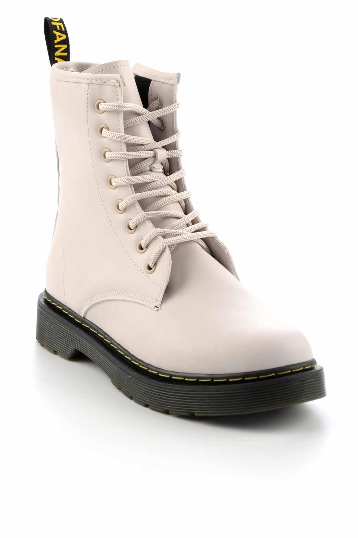 Krem  Kadın Bot & Bootie K02578000209