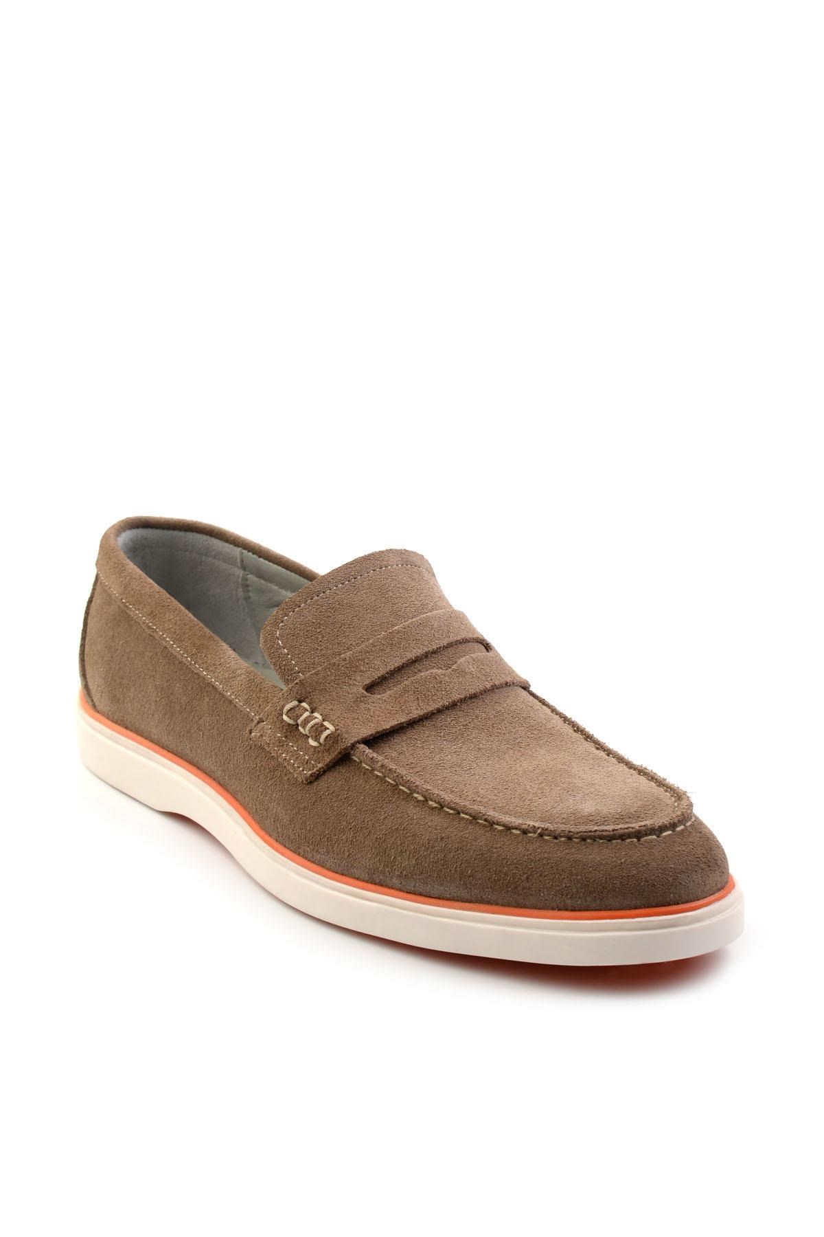 Kum Hakiki Deri Erkek Loafer Ayakkabı E01054184802