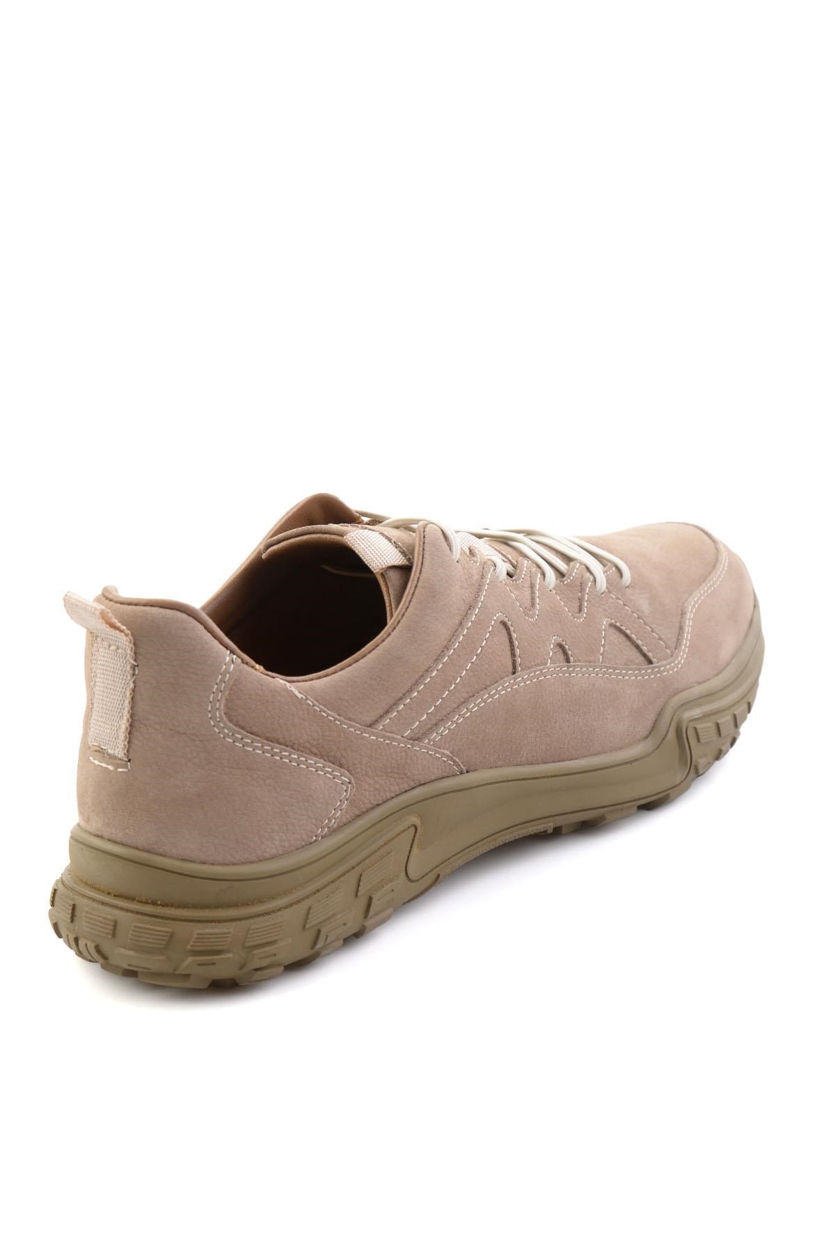 Kum Nubuk Hakiki Deri Erkek Sneaker E01018272001