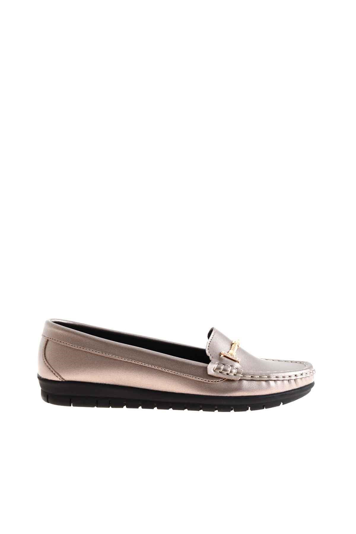 Kurşun  Kadın Loafer Ayakkabı K0763011109