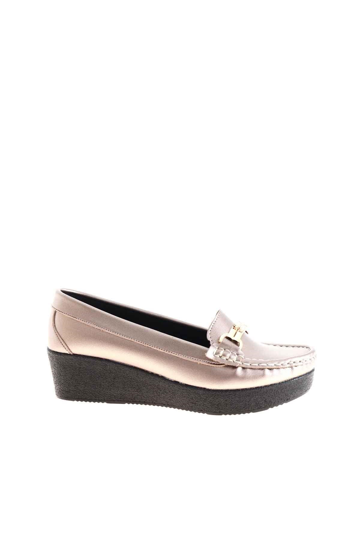 Kurşun  Kadın Loafer Ayakkabı K0763011709