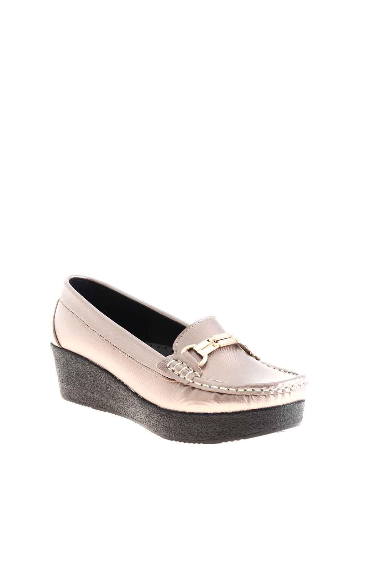 Kurşun  Kadın Loafer Ayakkabı K0763011709