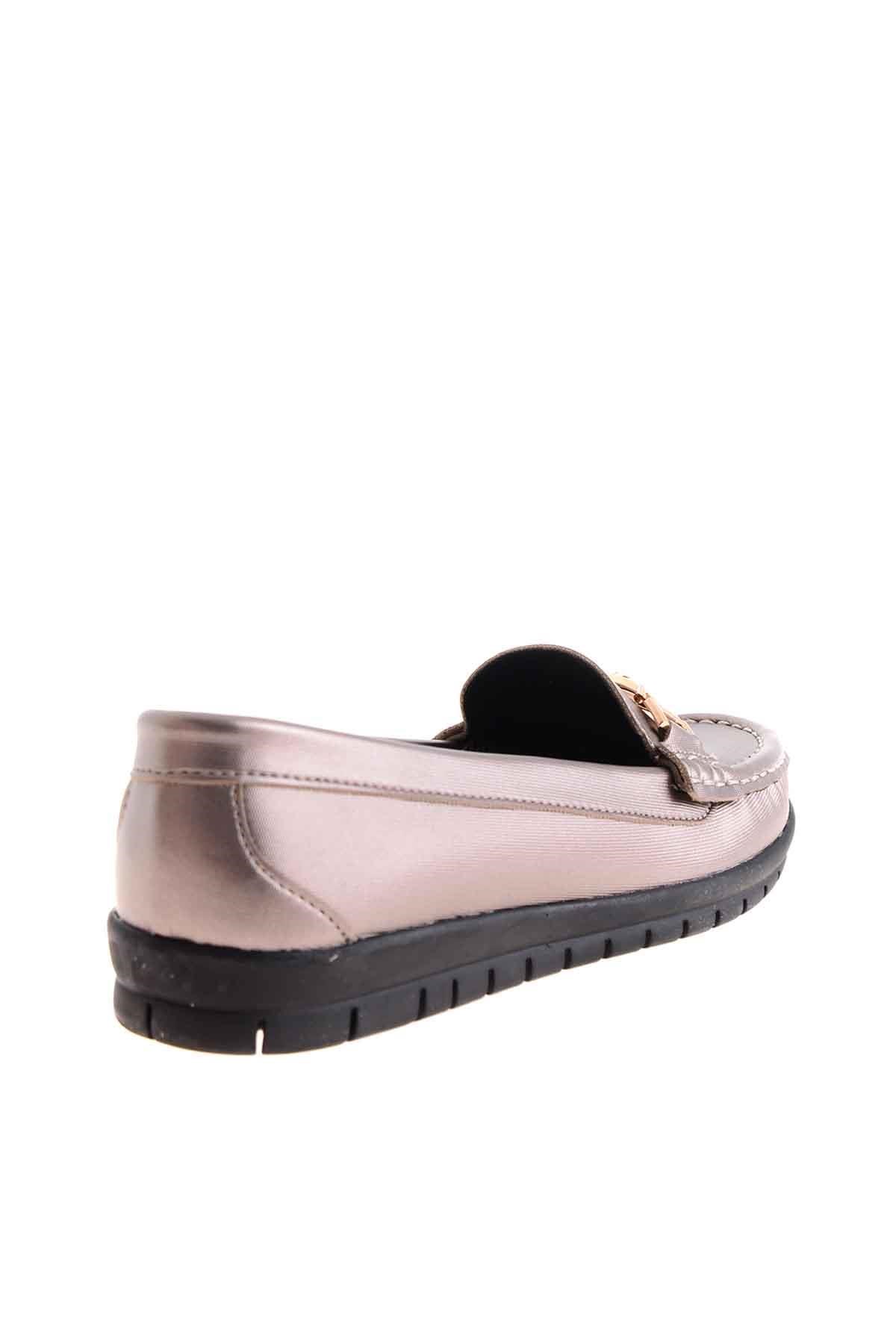 Kurşun  Kadın Loafer Ayakkabı K0763222209