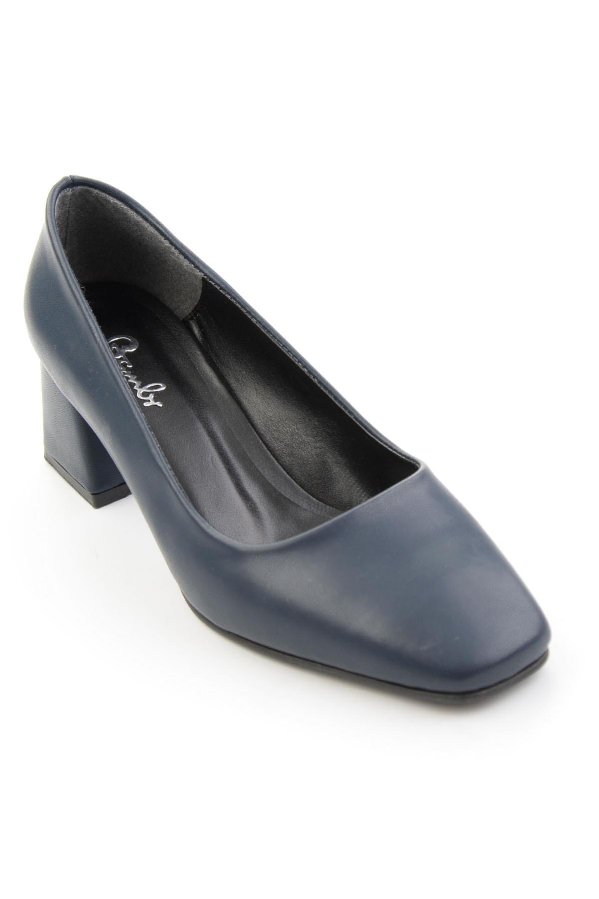 Lacivert  Kadın Klasik Topuklu Ayakkabı K01992111109