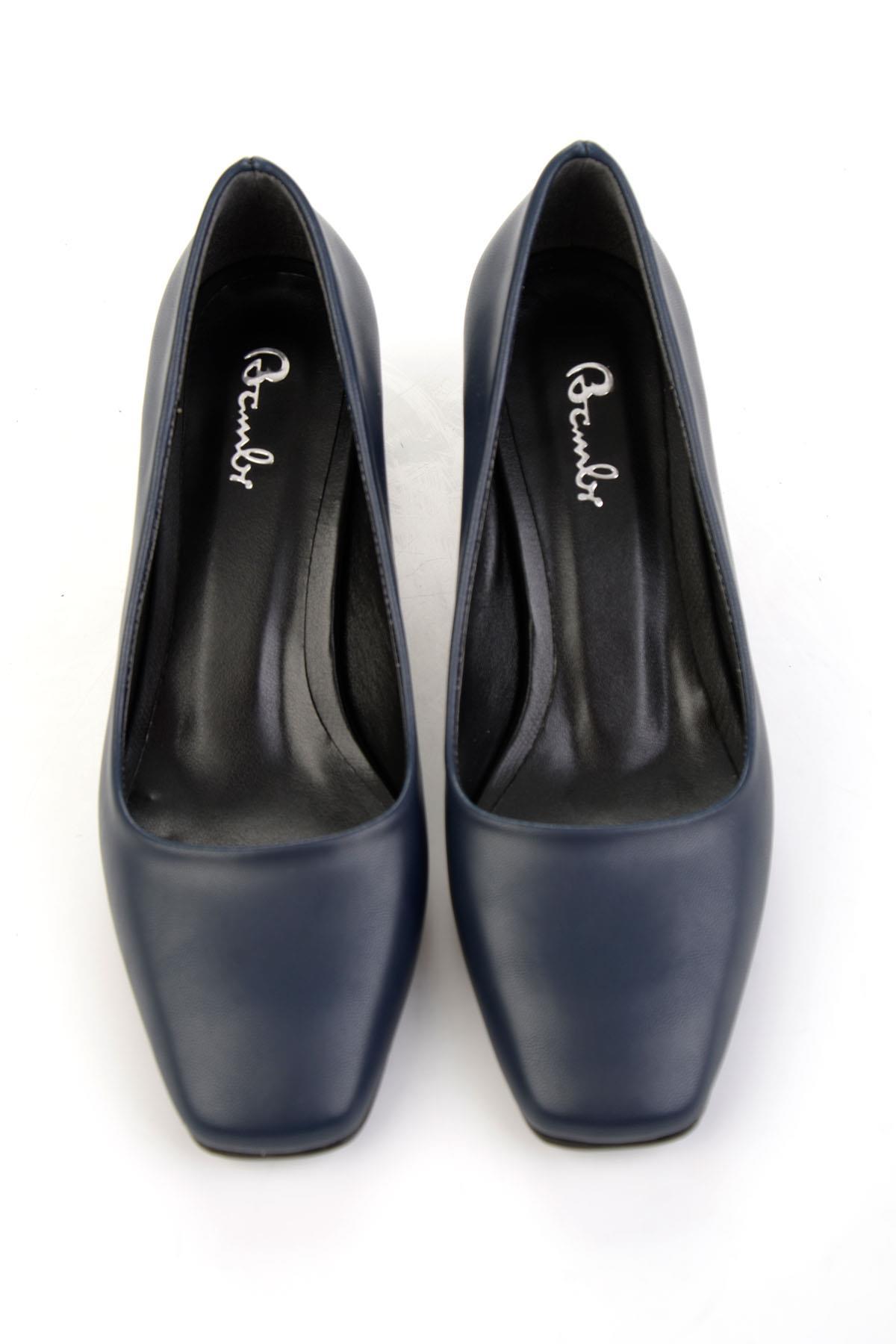 Lacivert  Kadın Klasik Topuklu Ayakkabı K01992111109