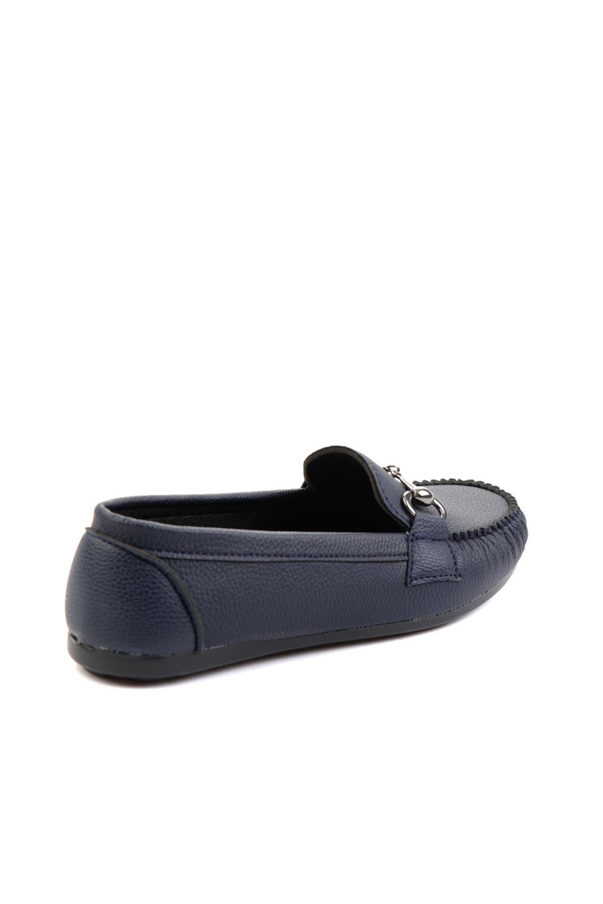 Lacivert  Kadın Loafer Ayakkabı K01542022209