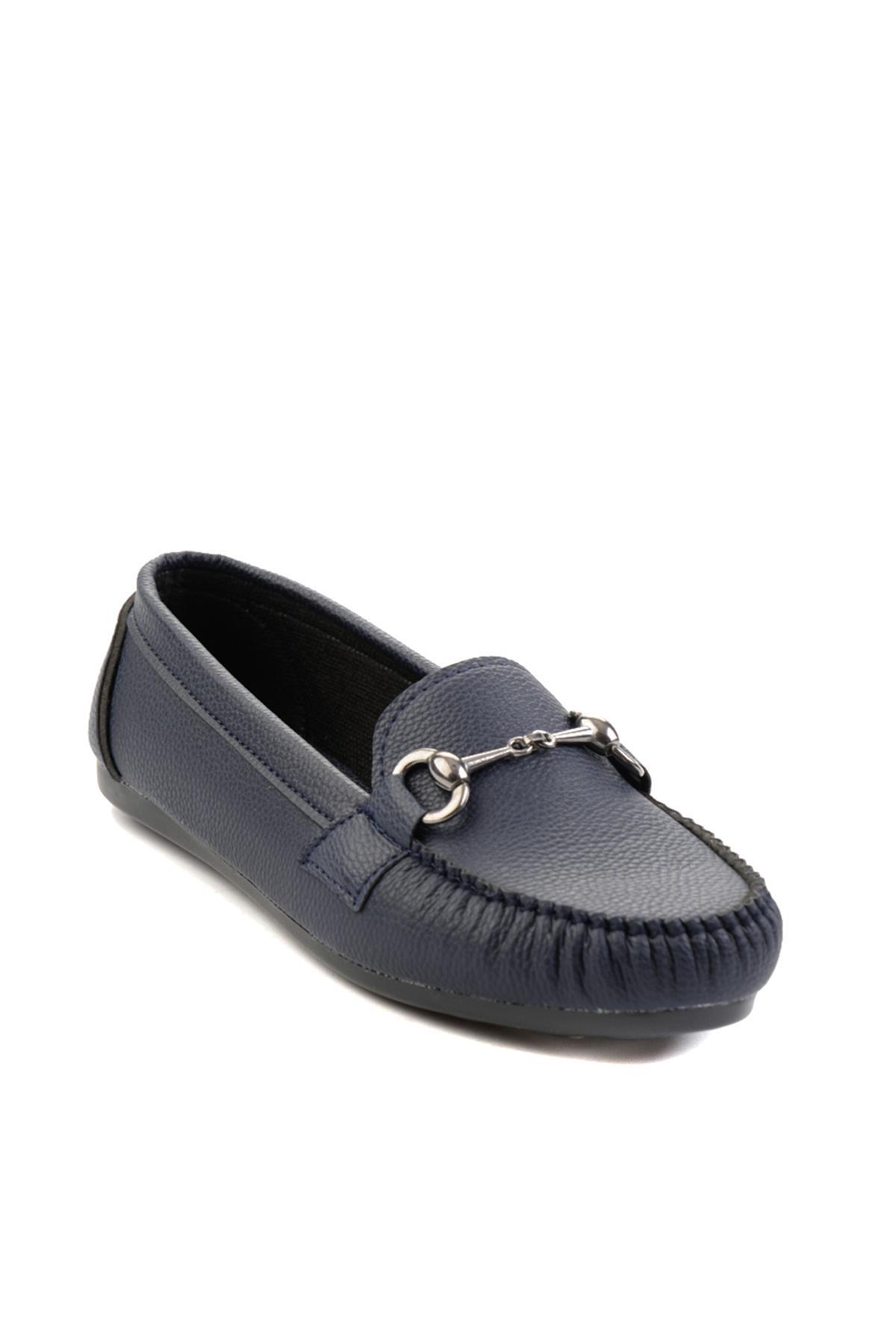 Lacivert  Kadın Loafer Ayakkabı K01542022209