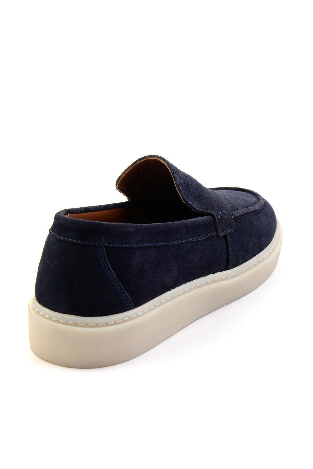 Lacivert Leather Erkek Casual Ayakkabı E01082012002