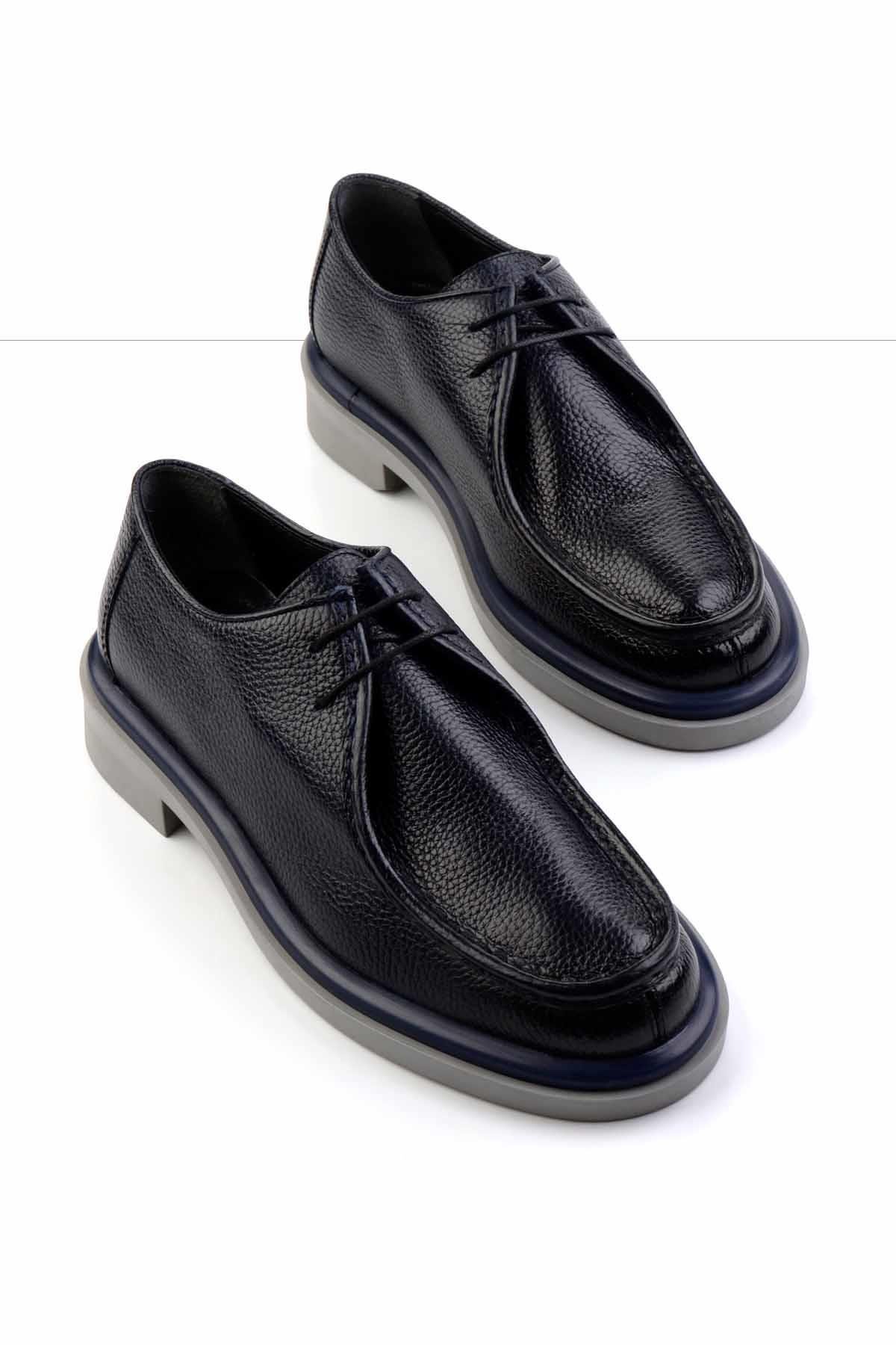 Lacivert Leather Erkek Casual Ayakkabı E01600620840