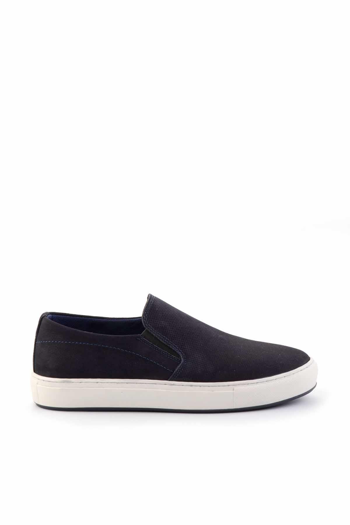 Lacivert Leather Erkek Casual Ayakkabı E01380107001