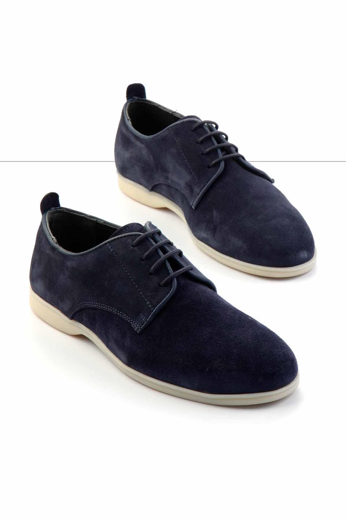 Lacivert Leather Erkek Casual Ayakkabı E01549321502