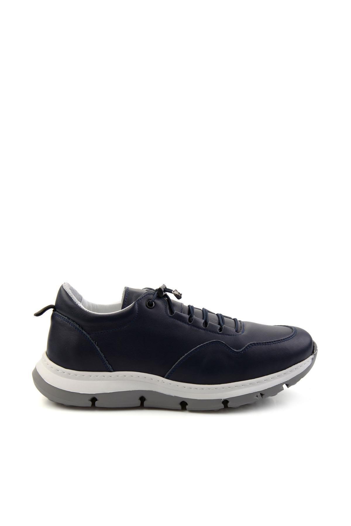 Lacivert Leather Erkek Casual Ayakkabı E01759701603