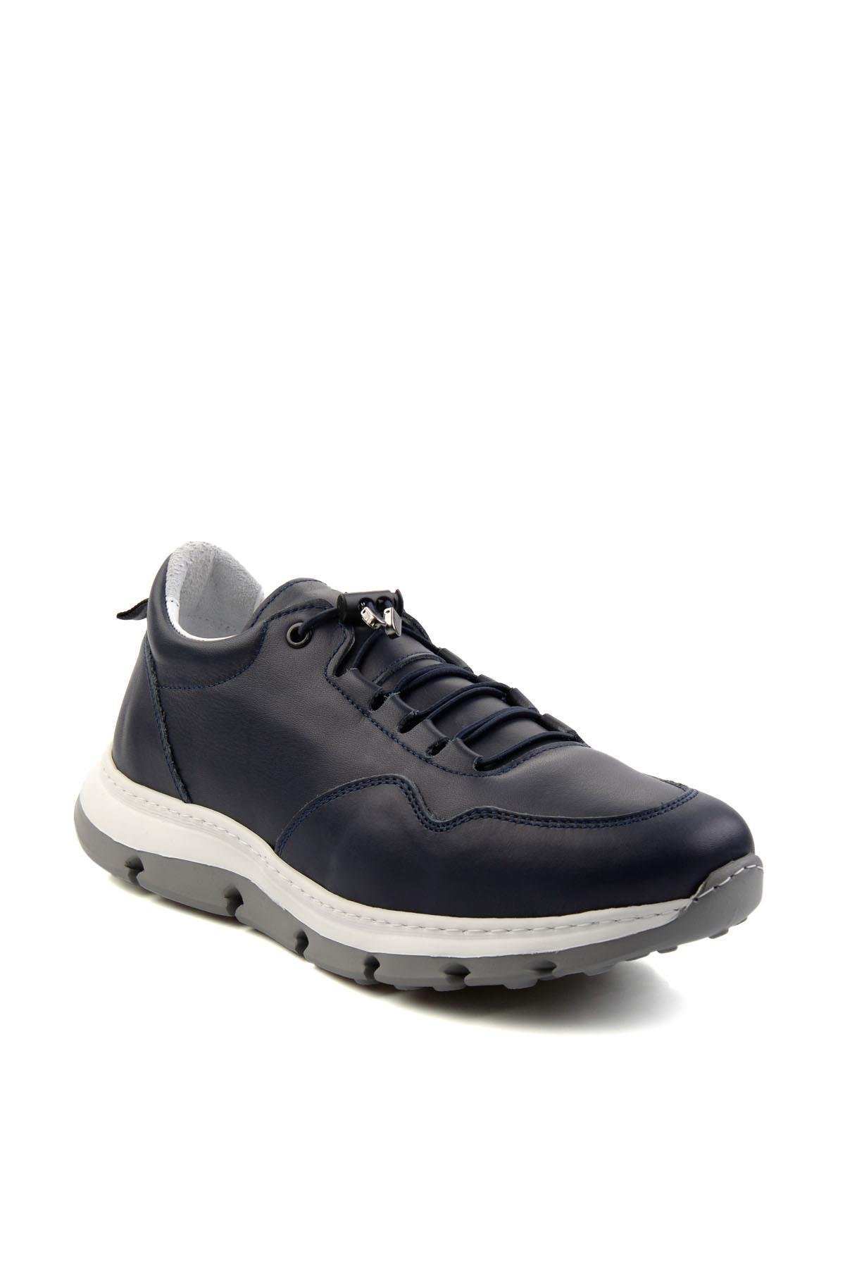 Lacivert Leather Erkek Casual Ayakkabı E01759701603