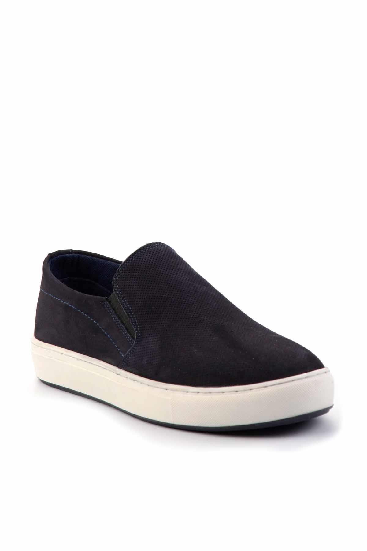 Lacivert Leather Erkek Casual Ayakkabı E01380107001