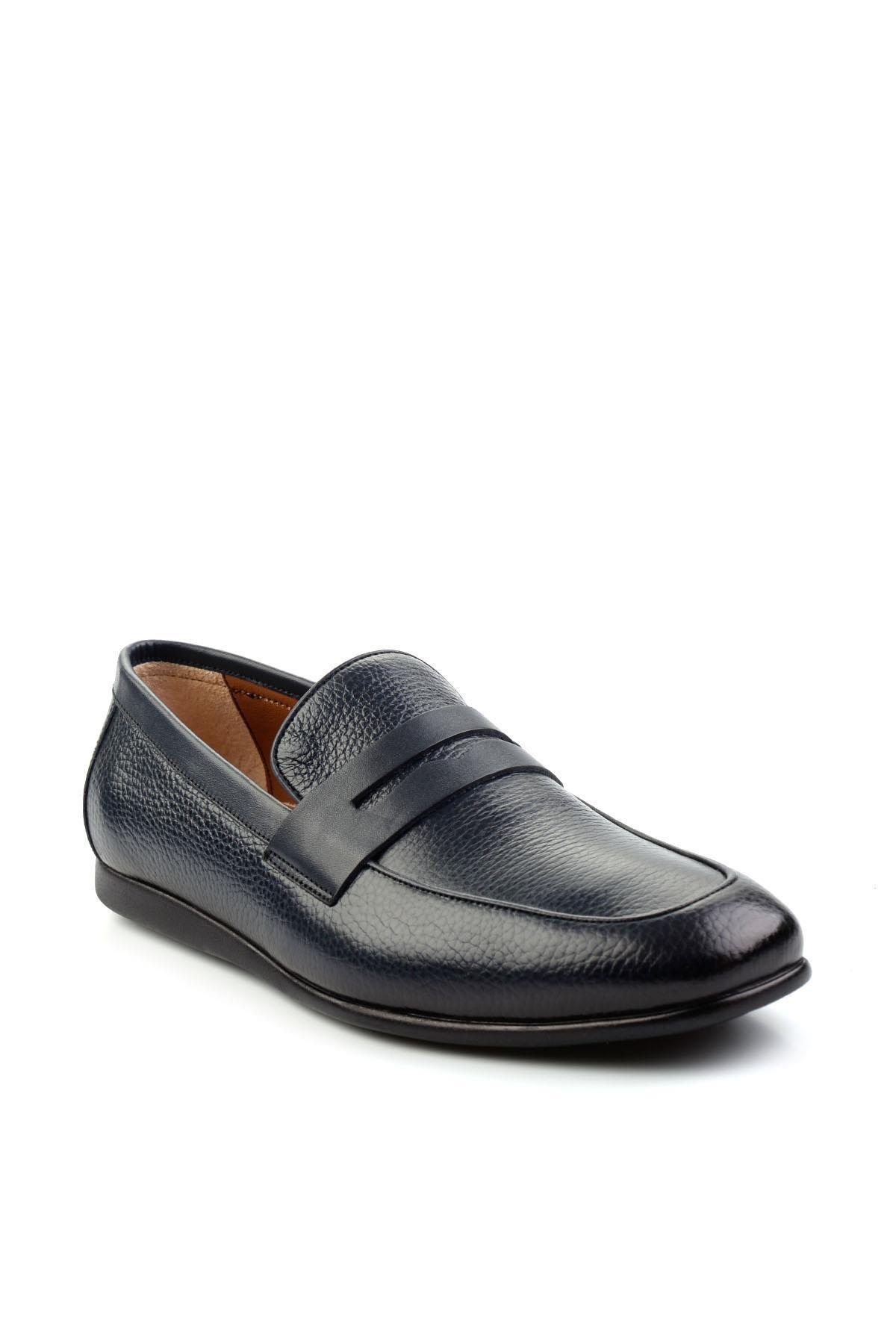 Lacivert Leather Erkek Casual Ayakkabı E01758031840