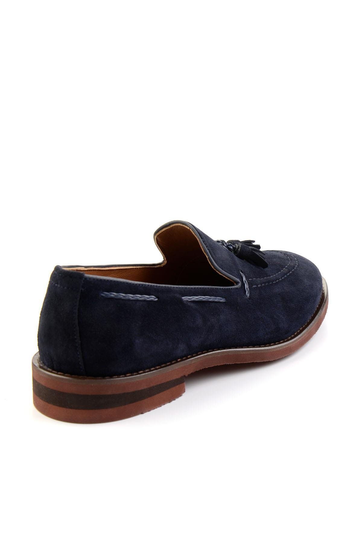 Lacivert Leather Erkek Casual Ayakkabı E01587045402