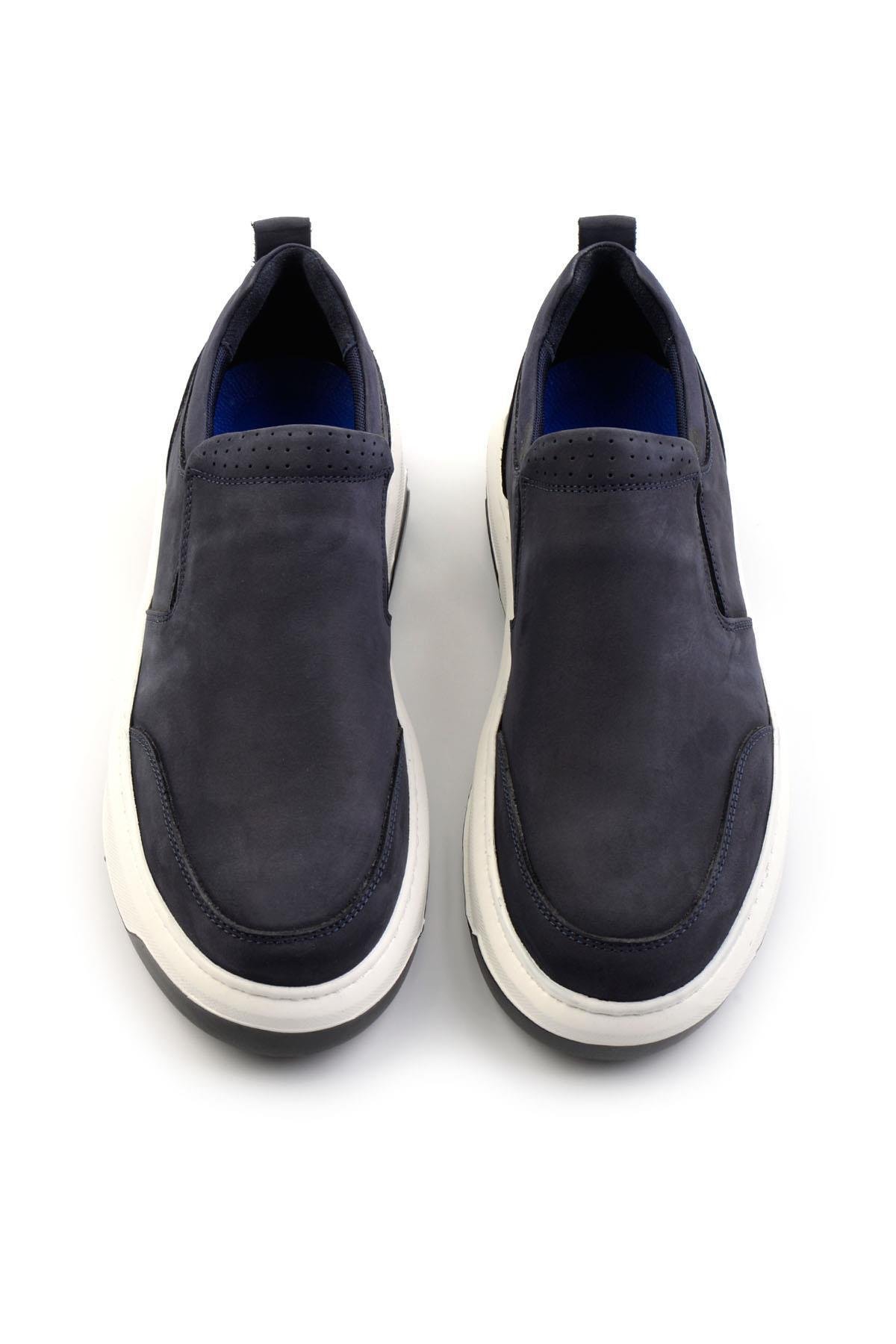Lacivert Leather Erkek Casual Ayakkabı E01034307001