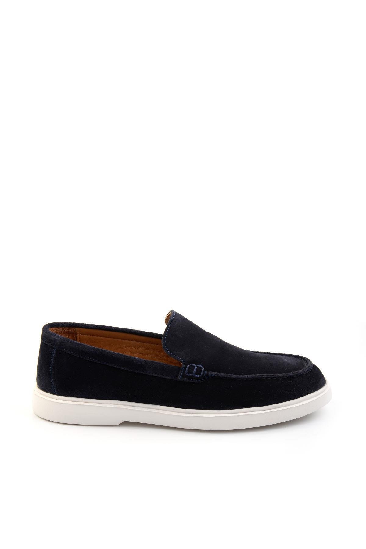 Lacivert Leather Erkek Casual Ayakkabı E01905001102