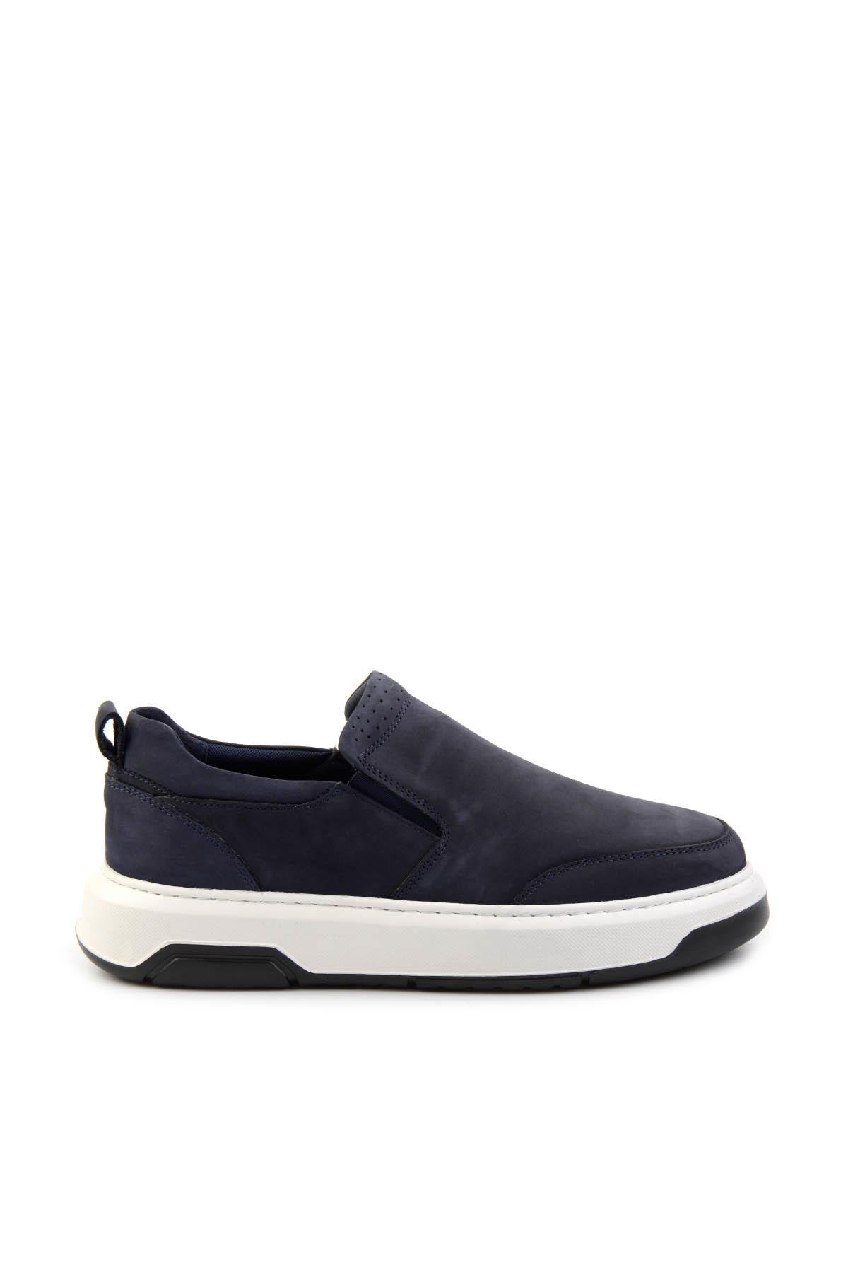 Lacivert Leather Erkek Casual Ayakkabı E01034307001