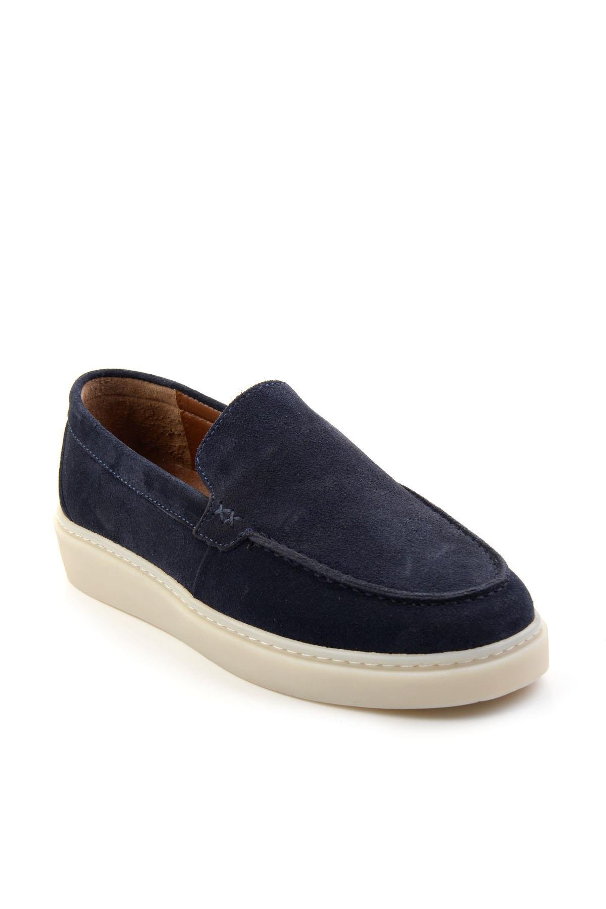 Lacivert Leather Erkek Casual Ayakkabı E01082012002
