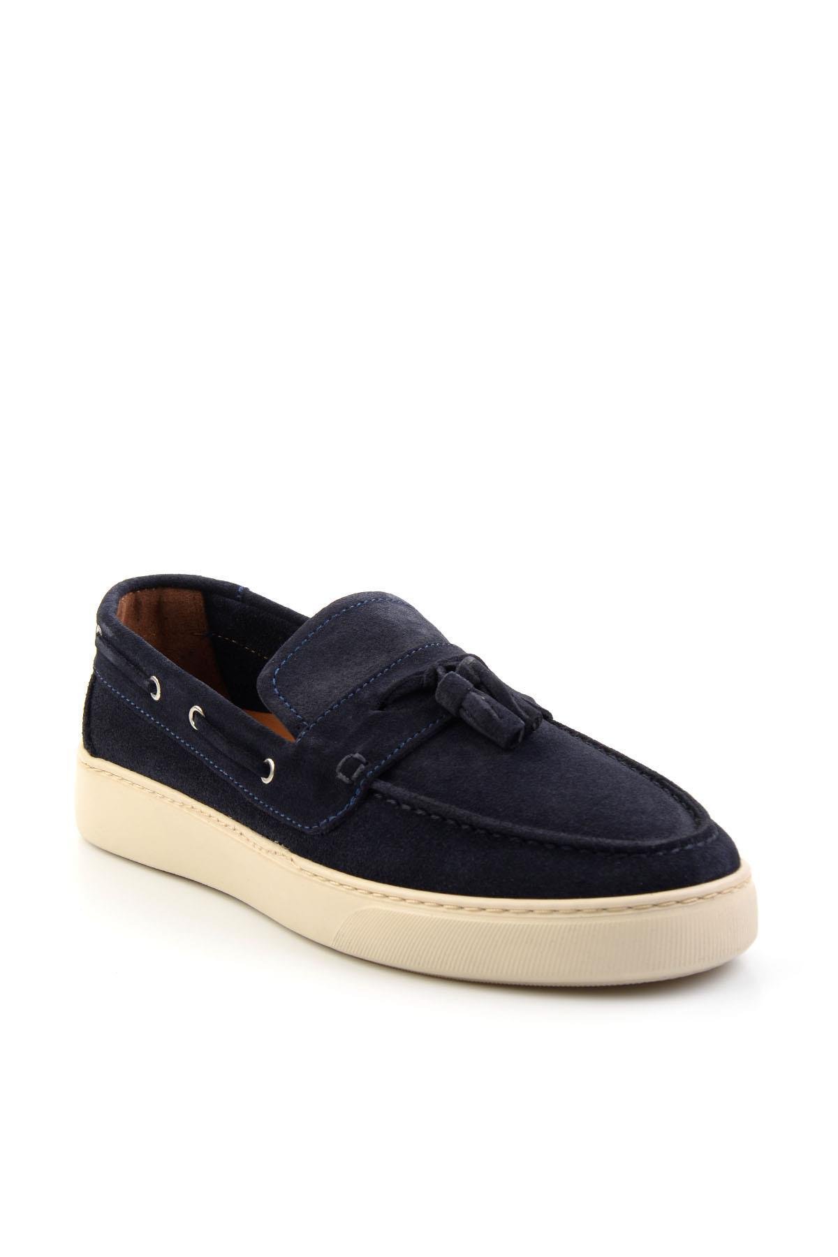 Lacivert Leather Erkek Casual Ayakkabı E01863815002