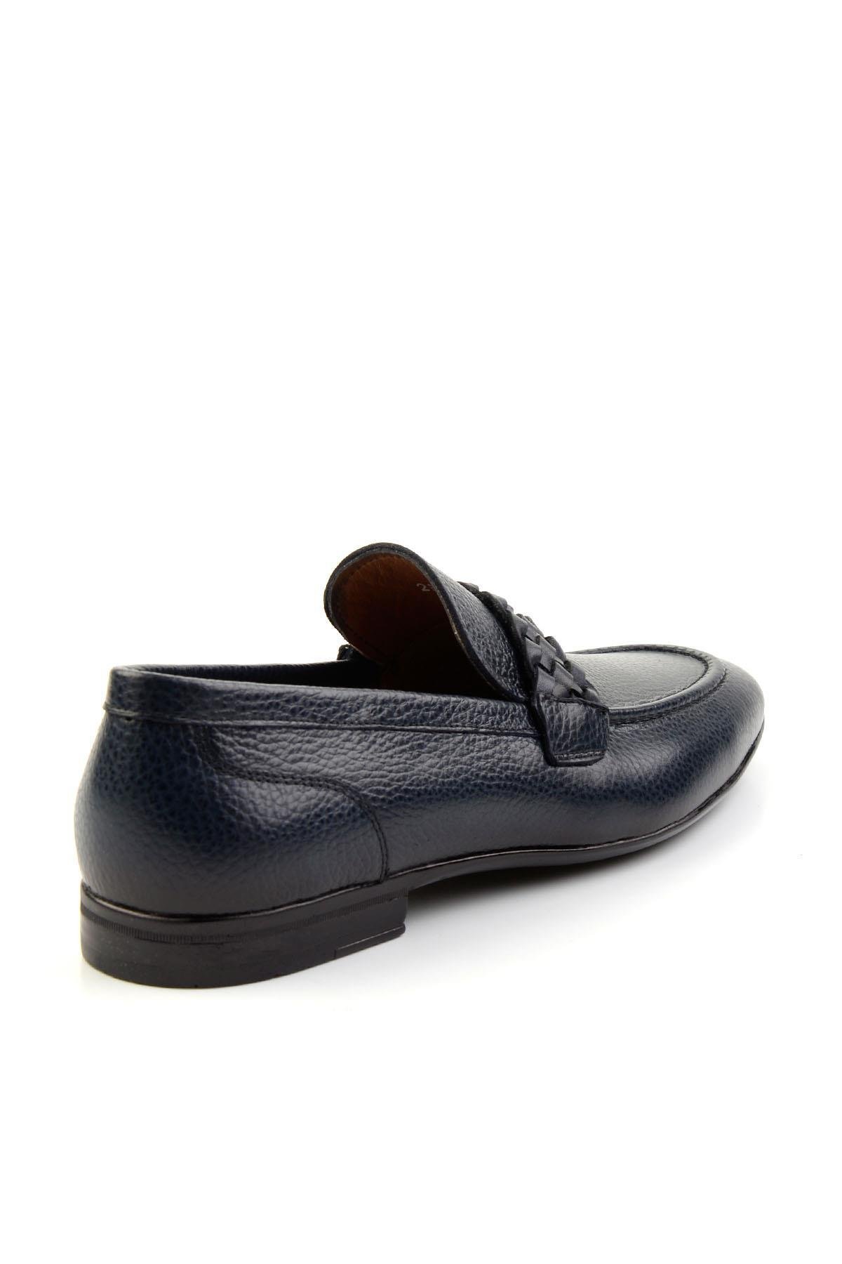 Lacivert Leather Erkek Casual Ayakkabı E01758028940