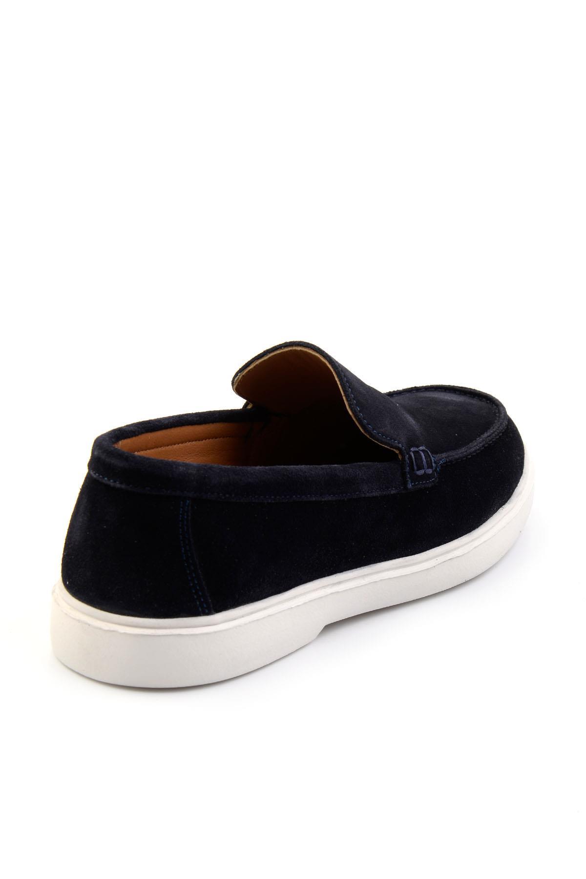 Lacivert Leather Erkek Casual Ayakkabı E01905001102