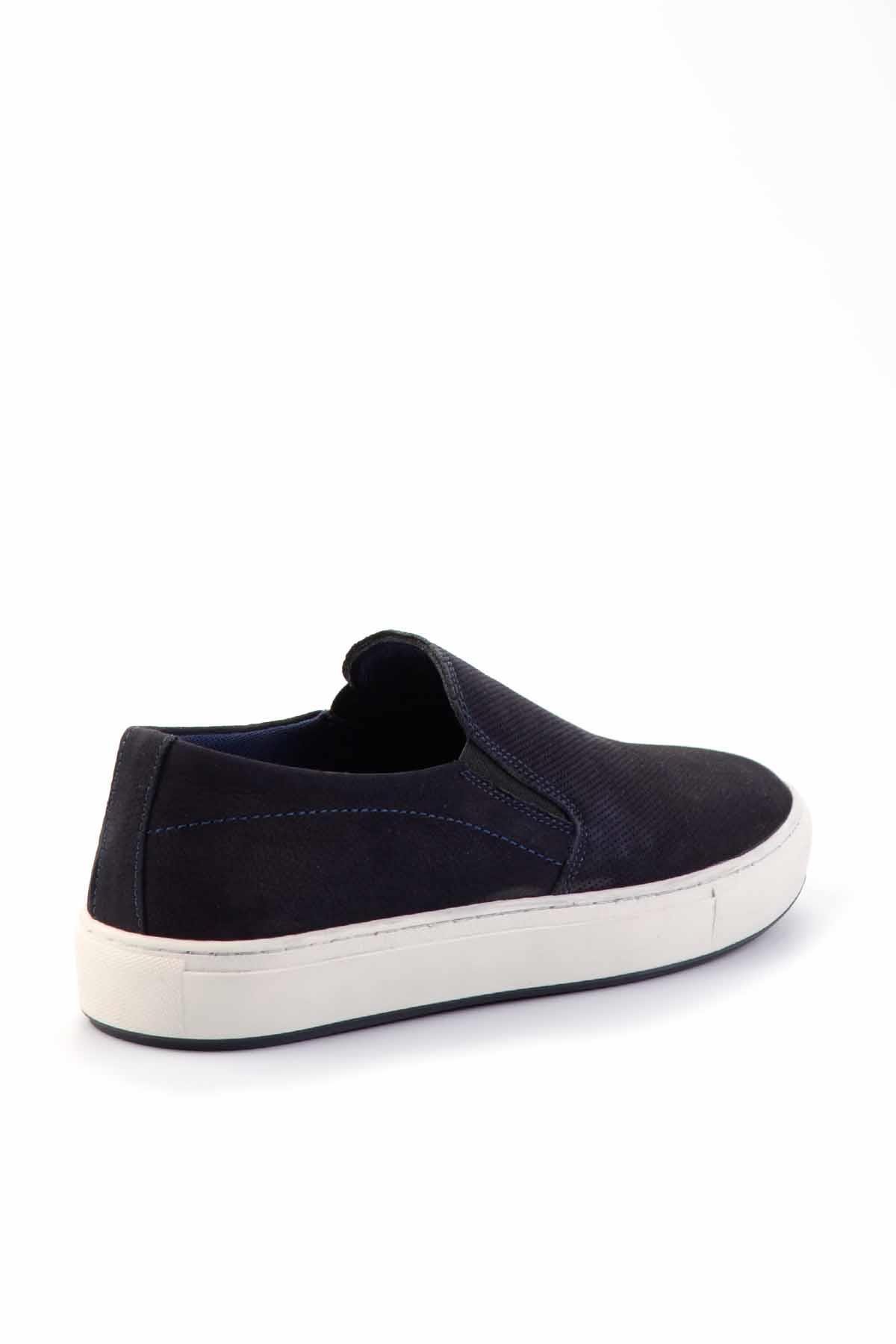 Lacivert Leather Erkek Casual Ayakkabı E01380107001