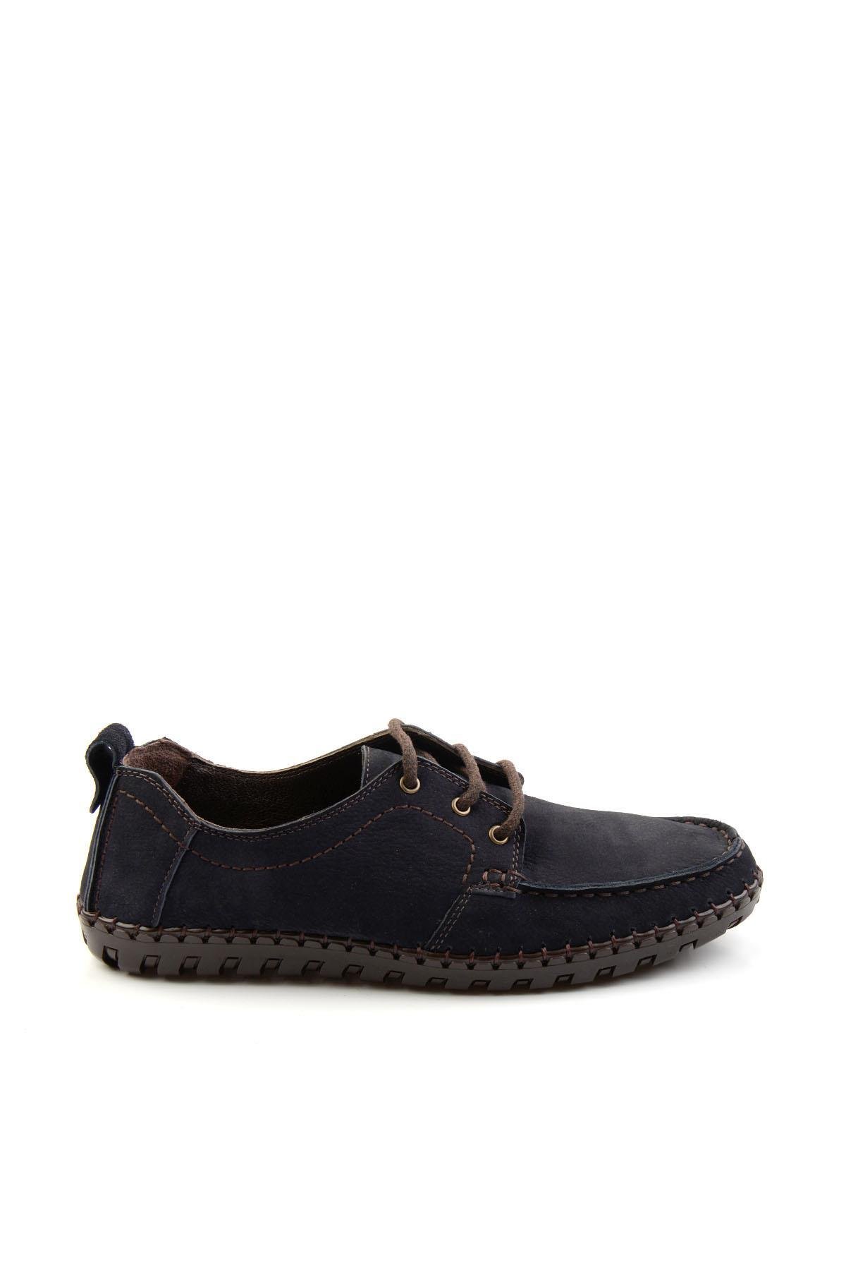 Lacivert Leather Erkek Casual Ayakkabı E01900400001