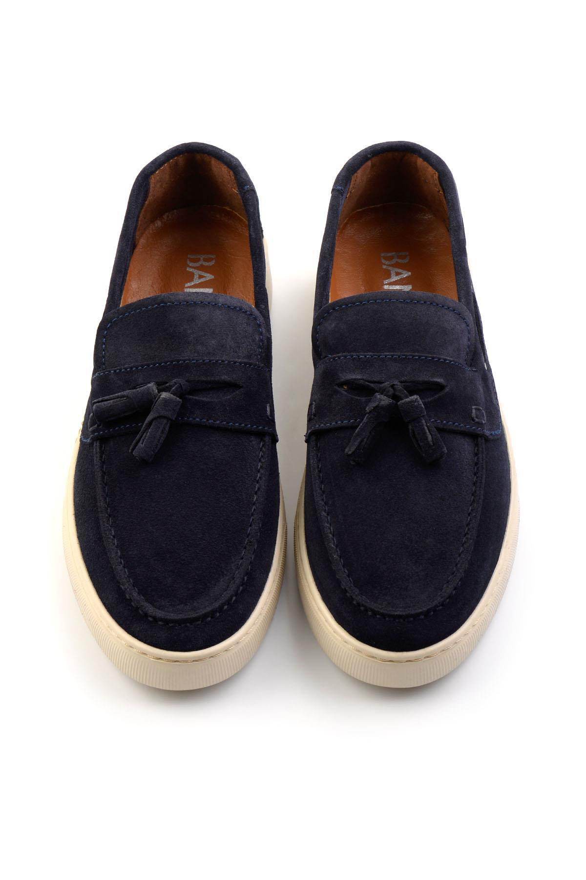 Lacivert Leather Erkek Casual Ayakkabı E01863815002