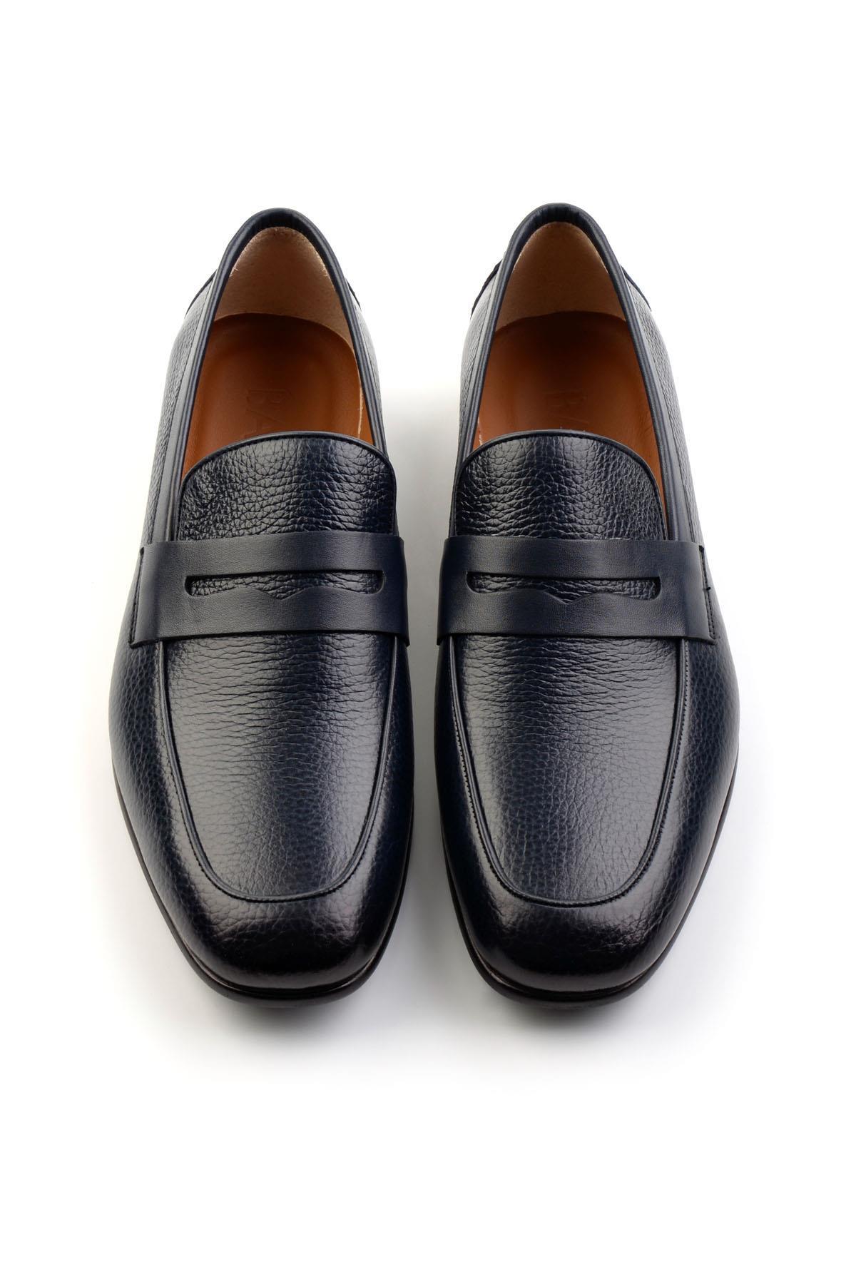 Lacivert Leather Erkek Casual Ayakkabı E01758031840