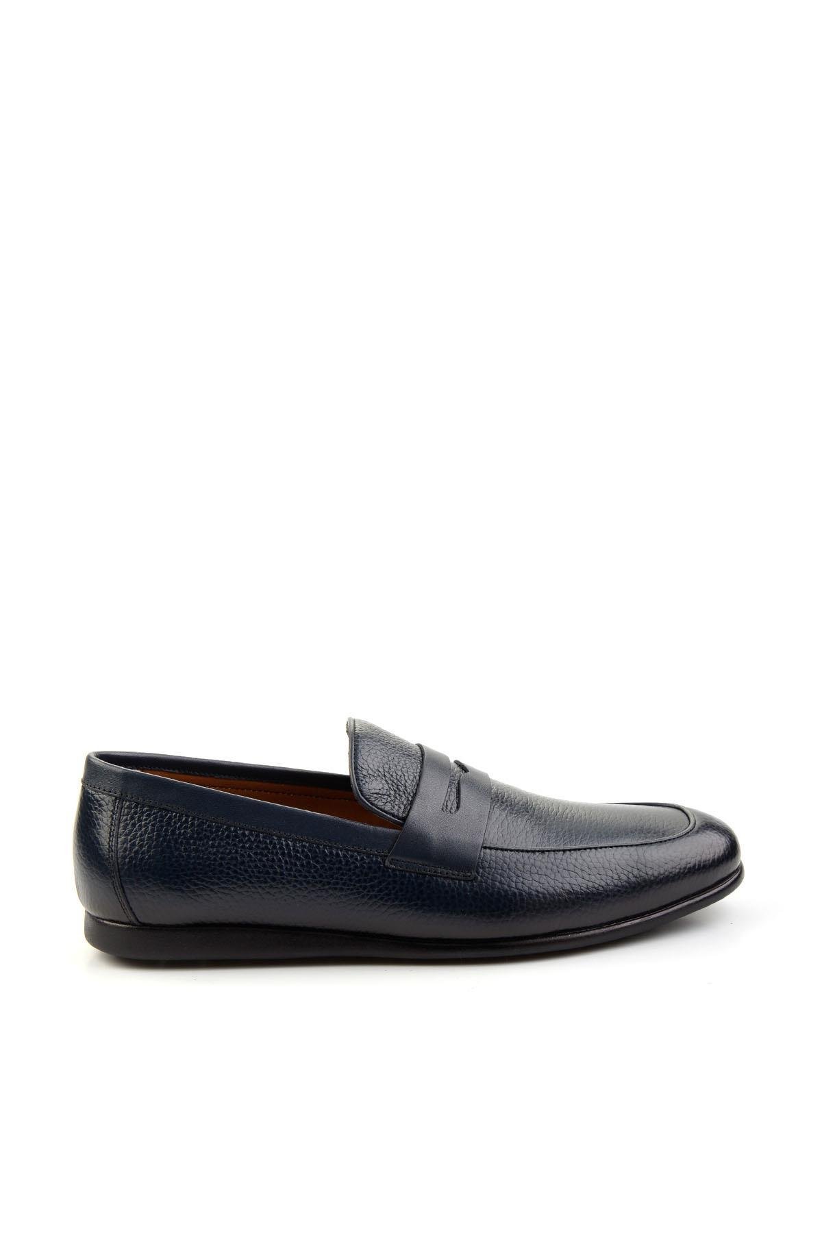 Lacivert Leather Erkek Casual Ayakkabı E01758031840