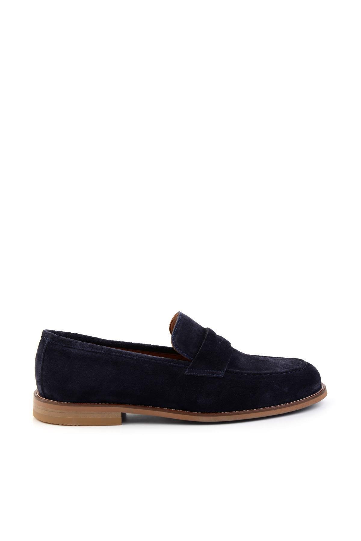 Lacivert Leather Erkek Klasik Ayakkabı E01755301002
