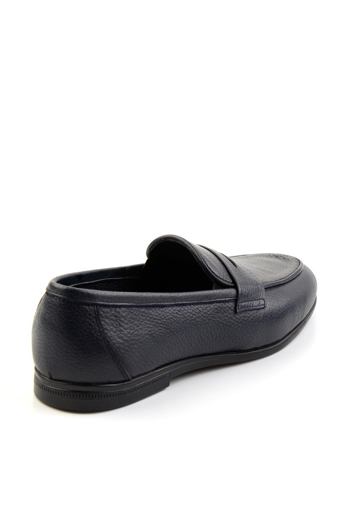 Lacivert Leather Erkek Klasik Ayakkabı E01054161240