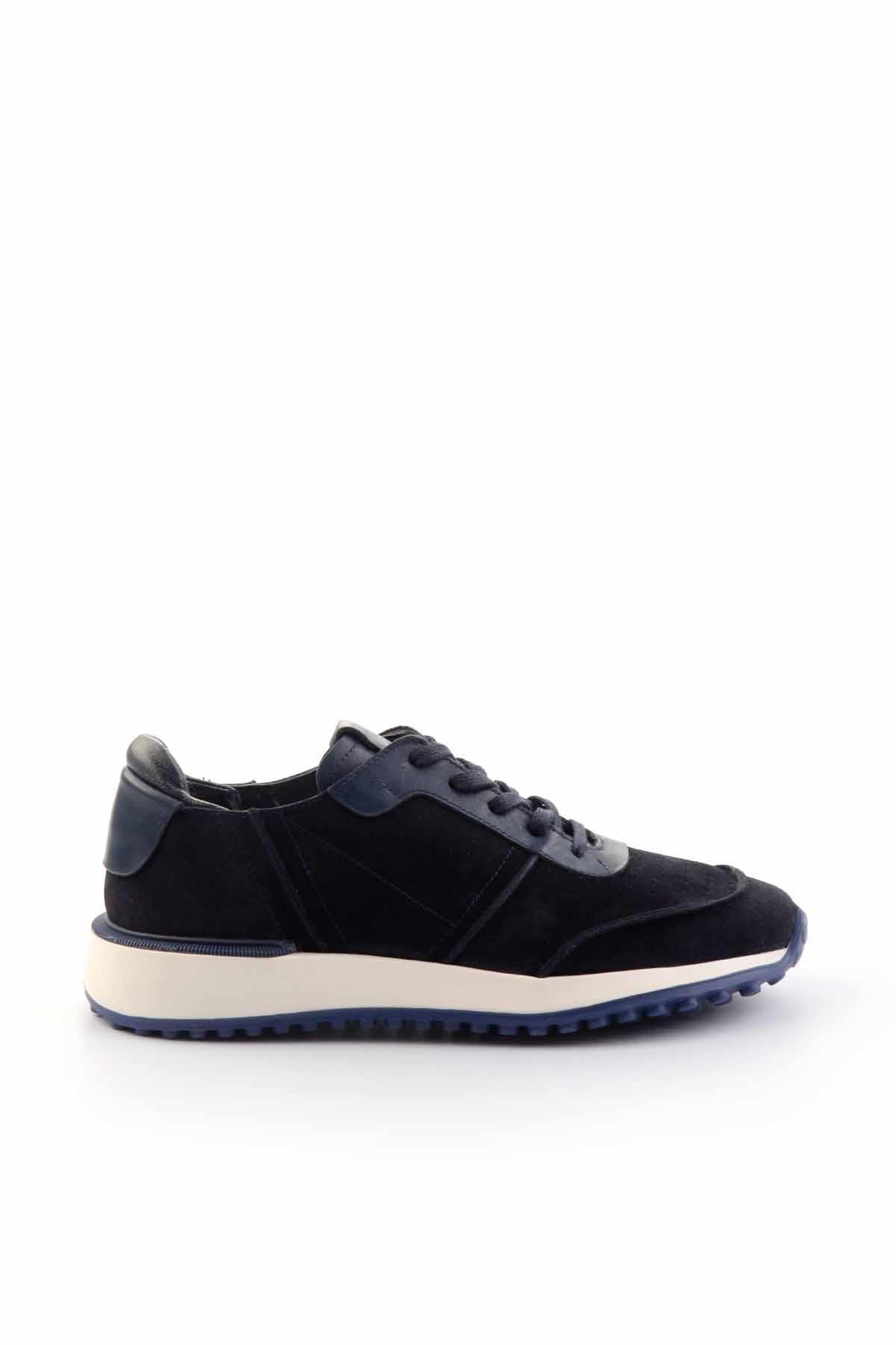 Lacivert Leather Erkek Sneaker E01310110402