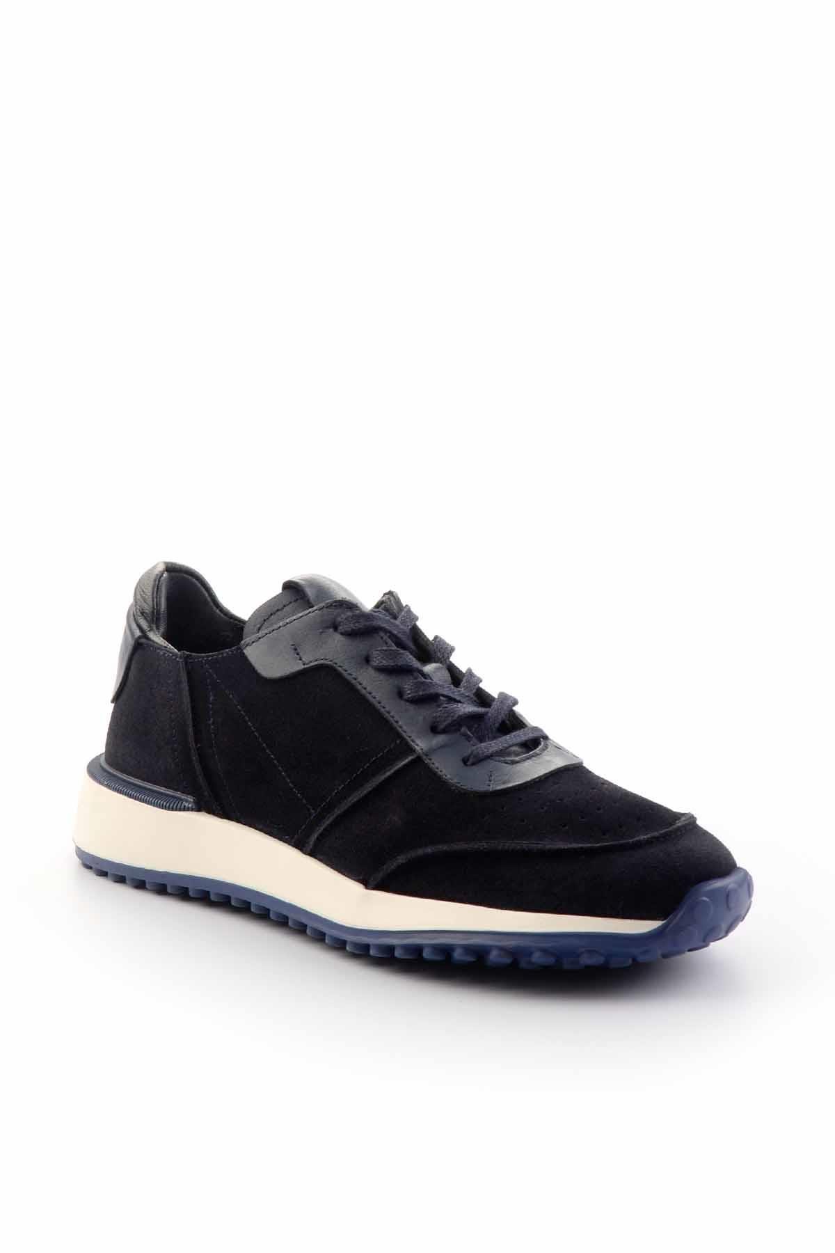 Lacivert Leather Erkek Sneaker E01310110402