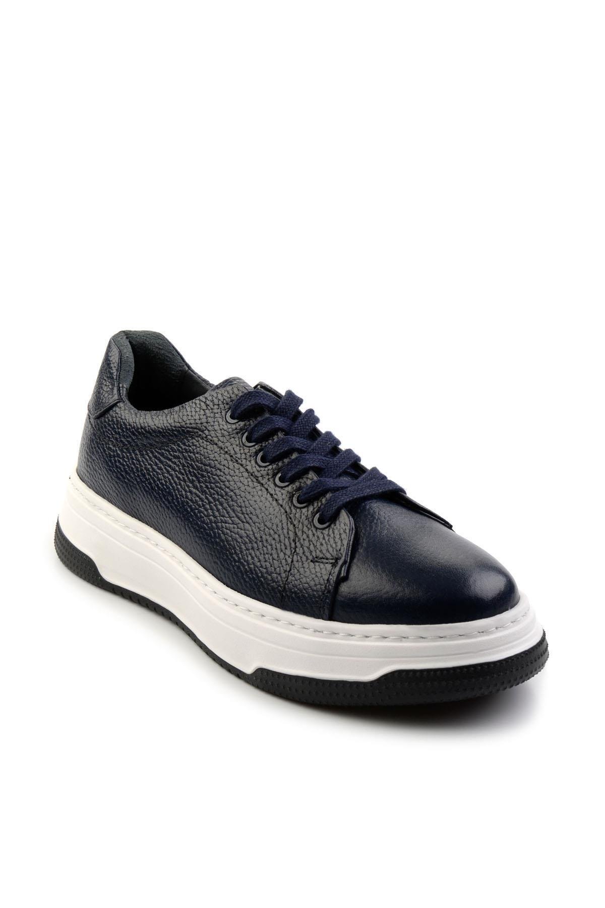 Lacivert Leather Erkek Sneaker E01401097940