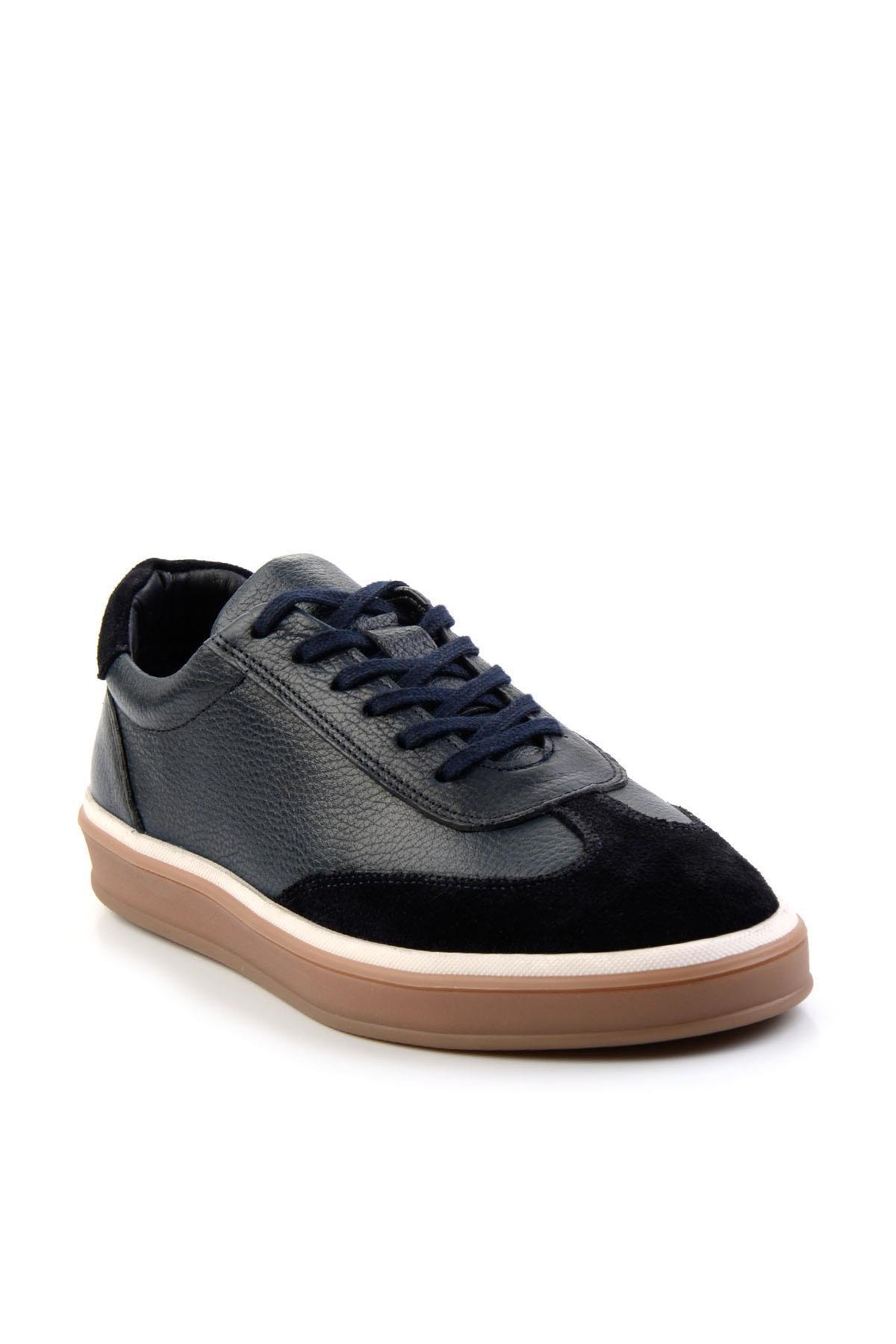 Lacivert Leather Erkek Sneaker E01728358003