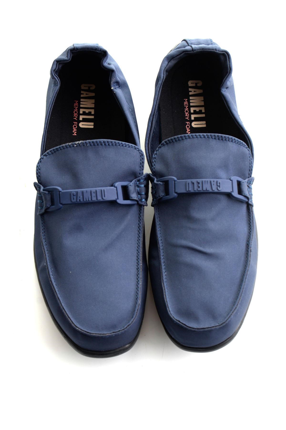 Lacivert Paraşüt  Erkek Loafer Ayakkabı E01175560667